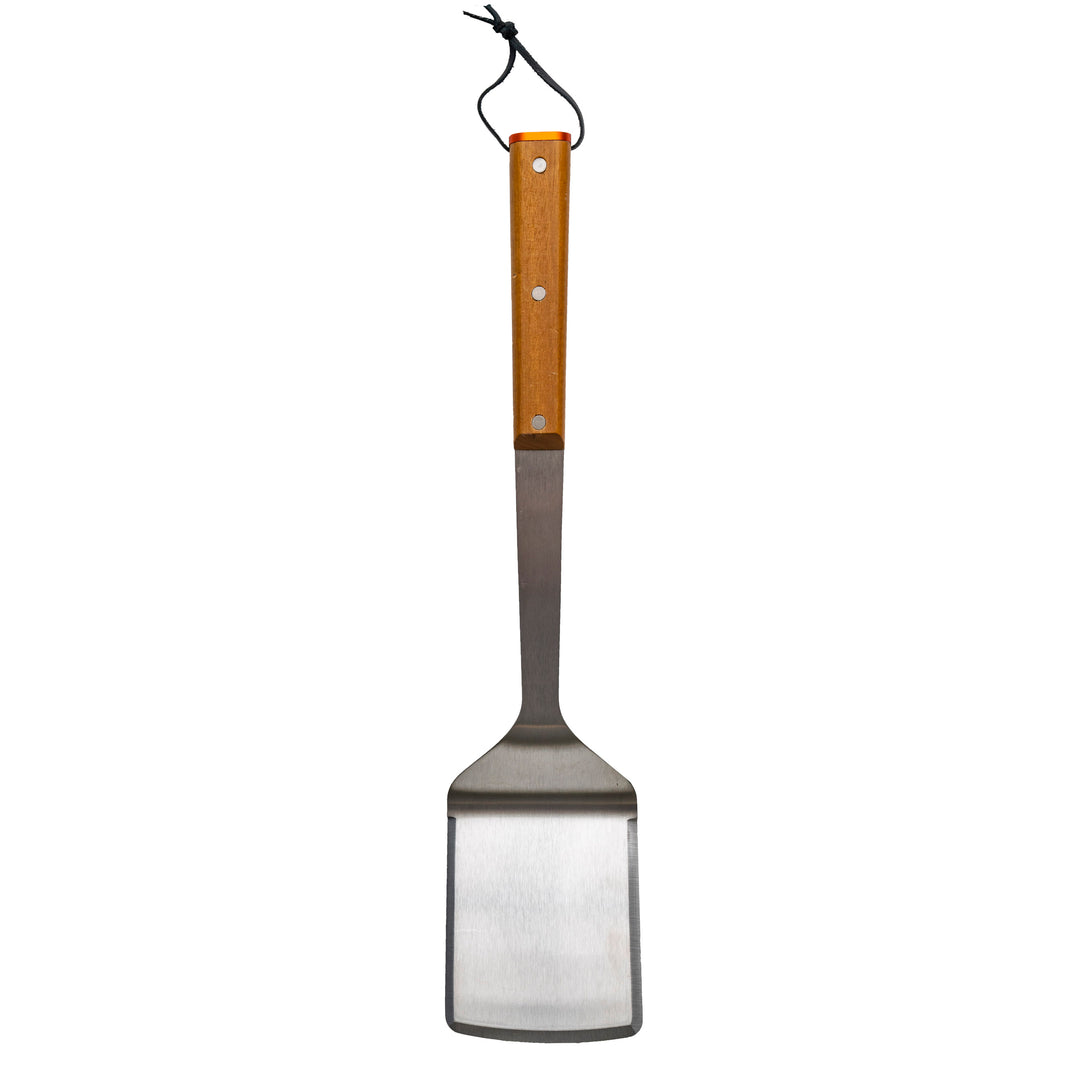 TRAEGER SPATULA WITH WOODEN HANDLE