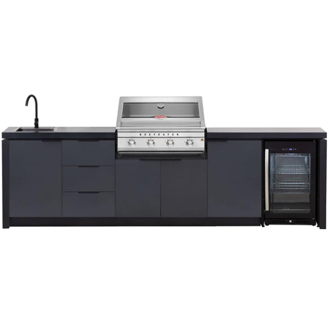 Beefeater 7000 Series 4 burner with Cabinex Outdoor BBQ Kitchen