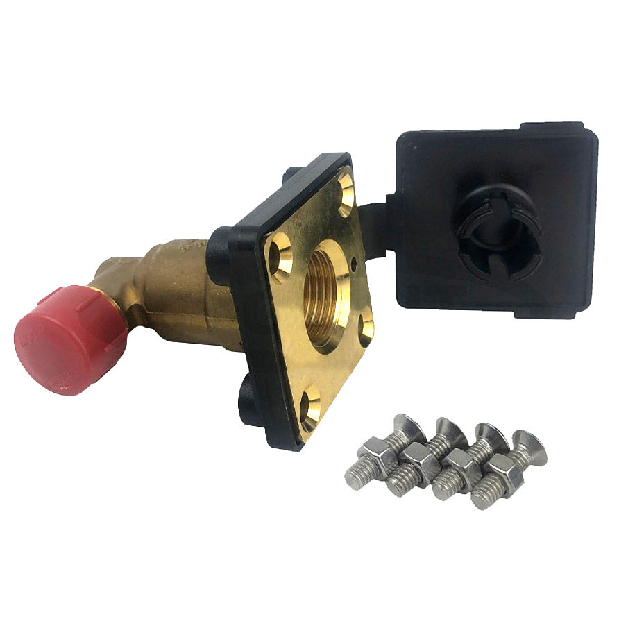 Removable Angled Fill point for SAE Fill Hoses