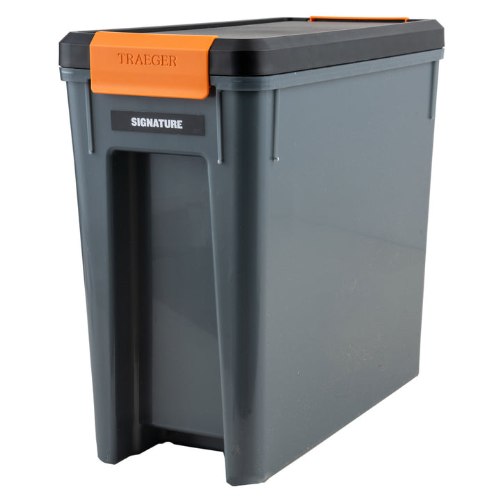 TRAEGER STAYDRY PELLET BIN & LID