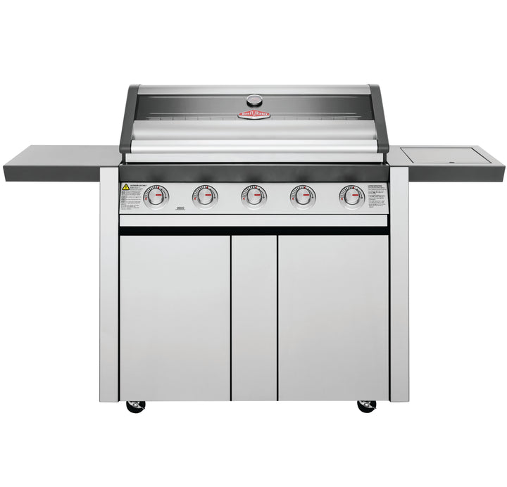 Beefeater 1600 5-Burner Gas BBQ with Side Burner Trolley