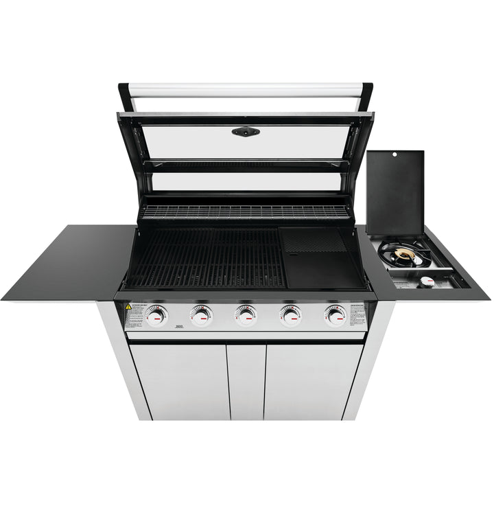 Beefeater 1600 5-Burner Gas BBQ with Side Burner Trolley