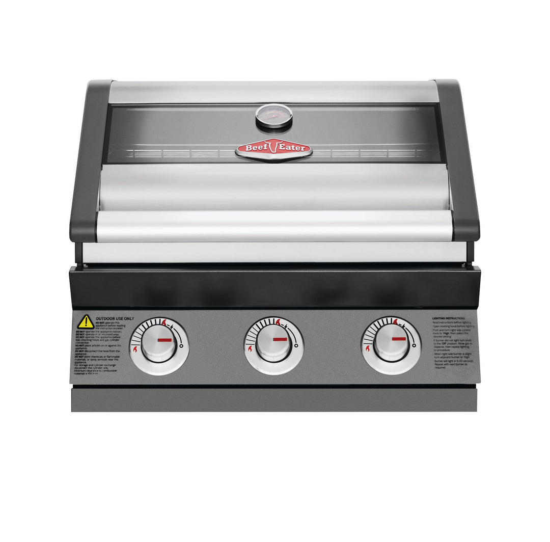 BeefEater 1600S | 1600E 3 Burner Built-in BBQ