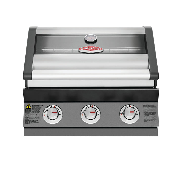 BeefEater 1600S | 1600E 3 Burner Built-in BBQ