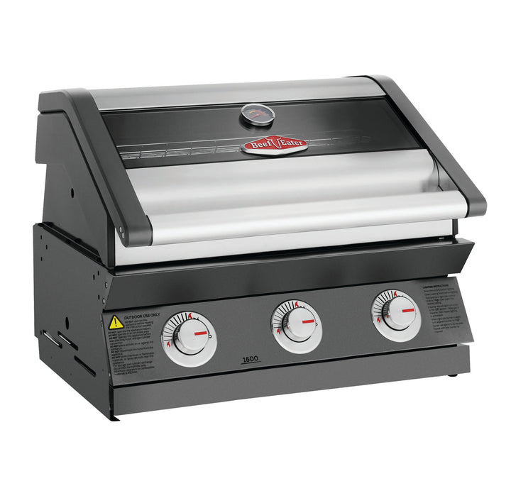 BeefEater 1600S | 1600E 3 Burner Built-in BBQ