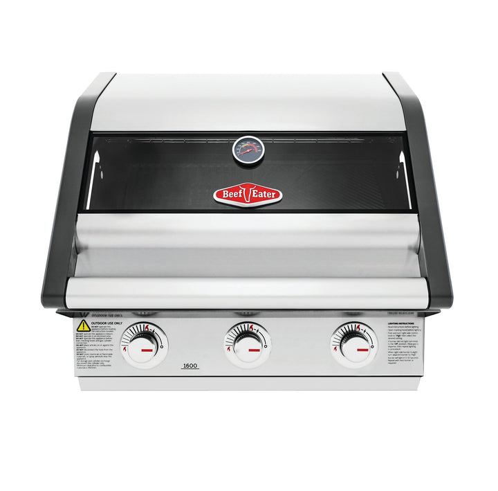 BeefEater 1600S | 1600E 3 Burner Built-in BBQ