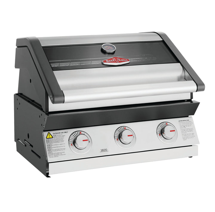 BeefEater 1600S | 1600E 3 Burner Built-in BBQ