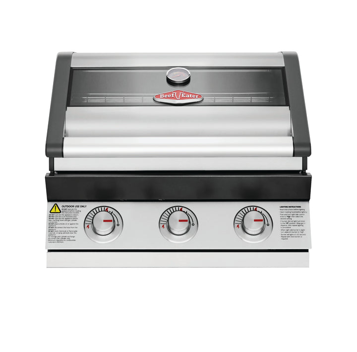 BeefEater 1600S | 1600E 3 Burner Built-in BBQ