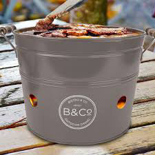 B&Co Bucket BBQ | Portable Charcoal BBQ