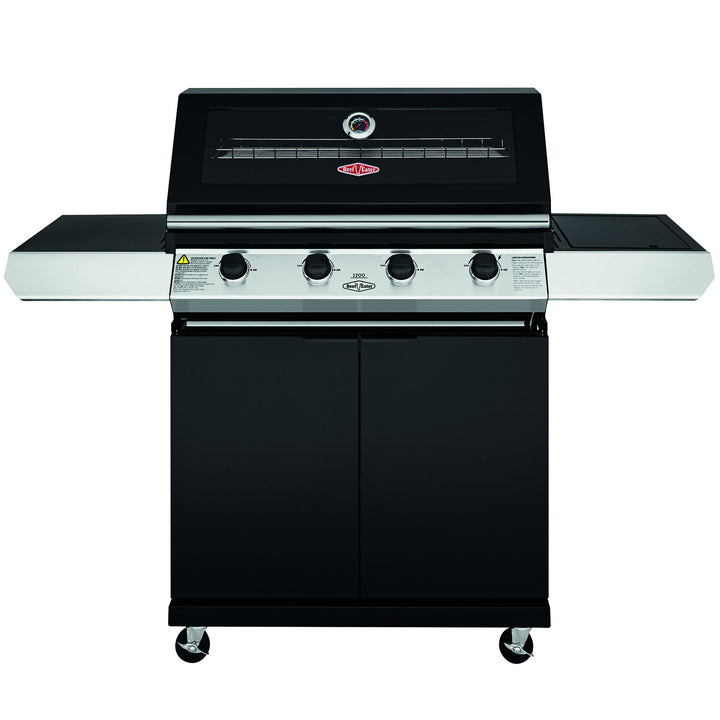 Beefeater 1200E 4 Burner BBQ & Side Burner Trolley