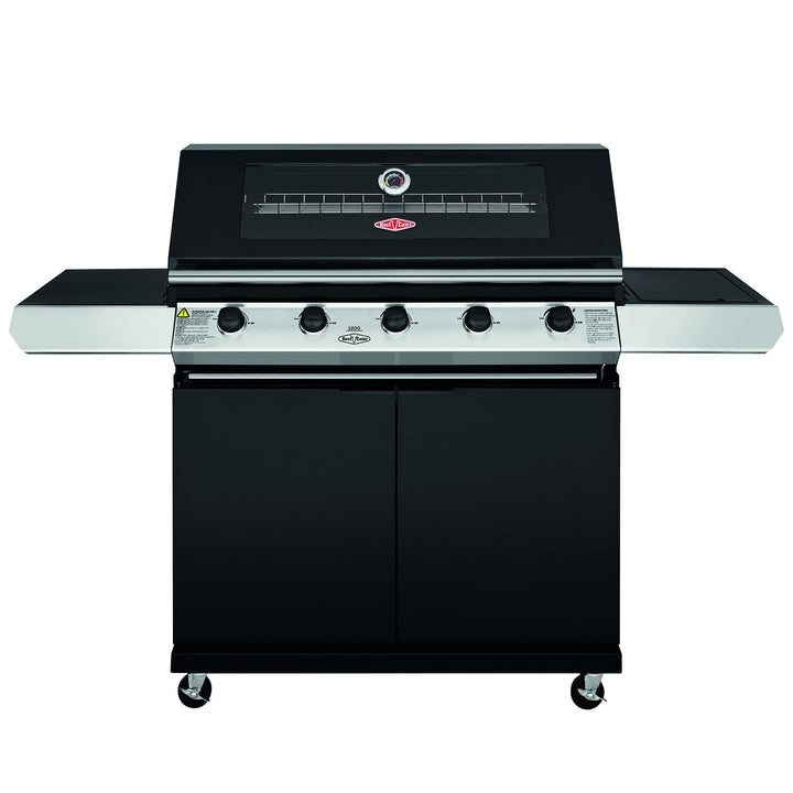 Beefeater 1200E 5 Burner BBQ & Side Burner Trolley