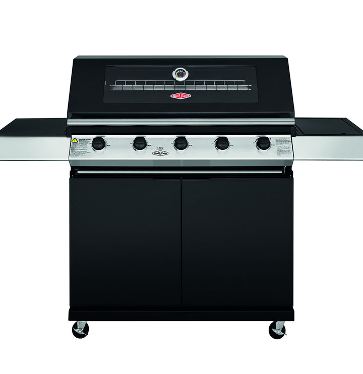 Beefeater 1200E 5 Burner BBQ & Side Burner Trolley