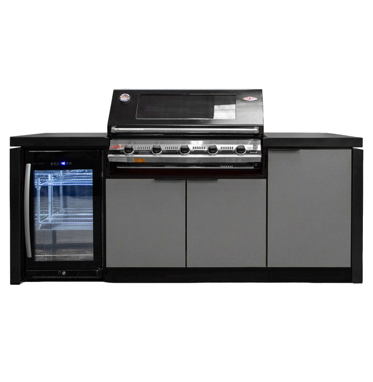 Pre-Configured PRO Series Outdoor BBQ Kitchen - Cabinex CAB02