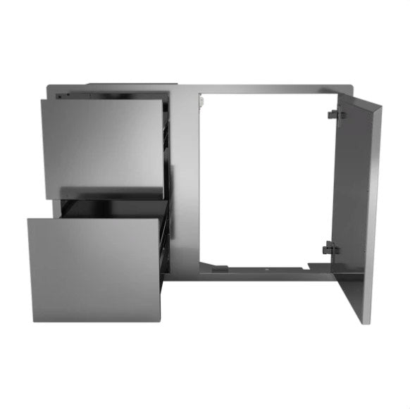 BeefEater Single Door & Double Drawer