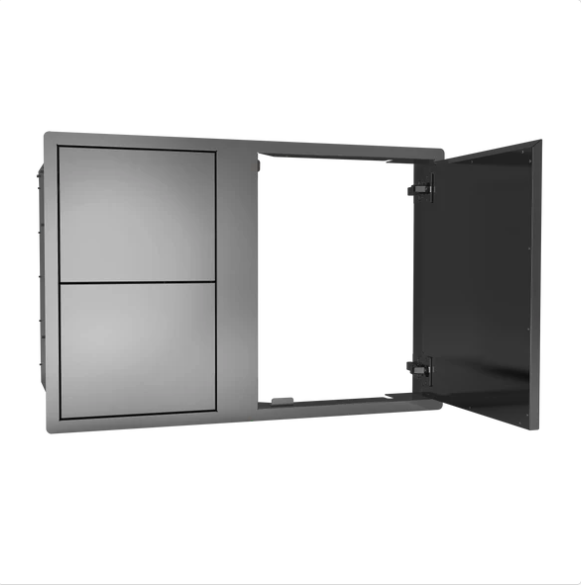 BeefEater Single Door & Double Drawer