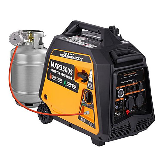 MXR3500s Dual Fuel Inverter Generator – 3500W
