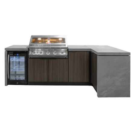 Pre-Configured PRO Series Outdoor BBQ Kitchen - Cabinex CAB07
