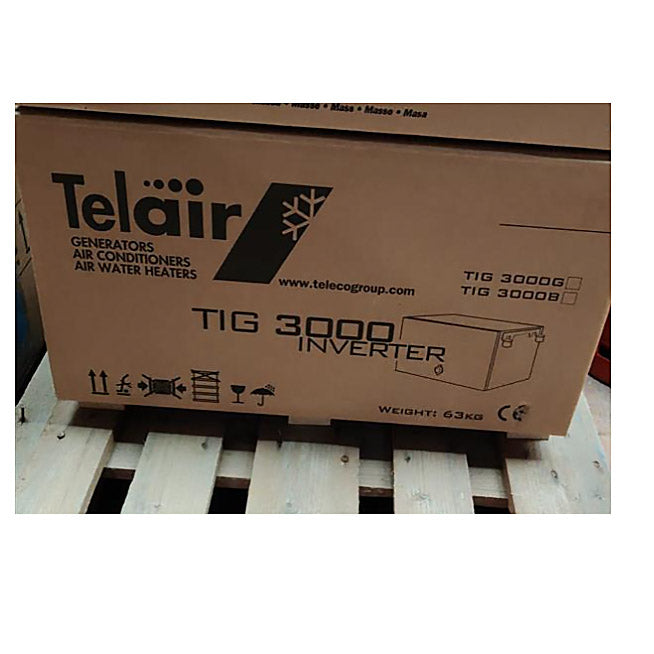 230V TIG 3100 G Inverter Gas Generator Variable Speed 7750
