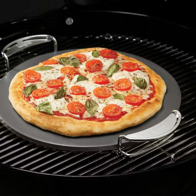 WEBER CRAFTED Gourmet BBQ System Glazed Pizza Stone 8861