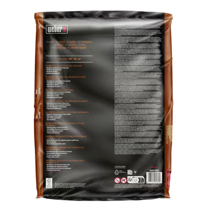 Weber SmokeFire OAK All-Natural Hardwood Pellets (Copy)