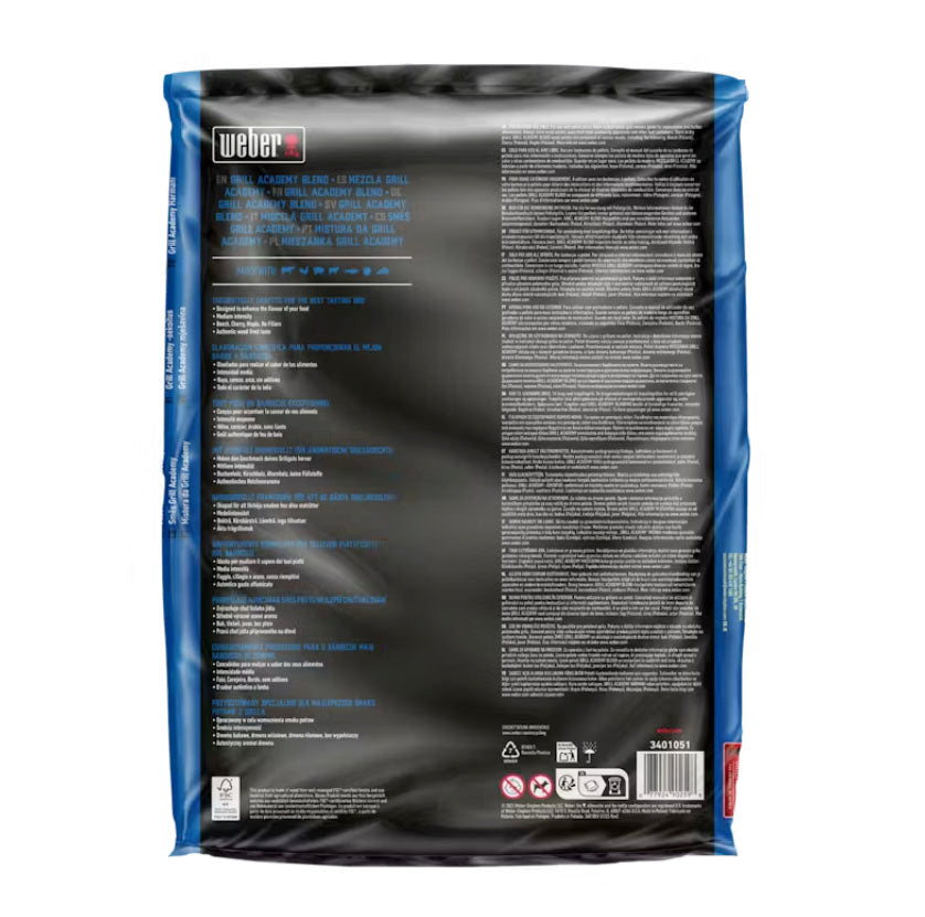 Weber Grill Academy Blend All-Natural Hardwood Pellets