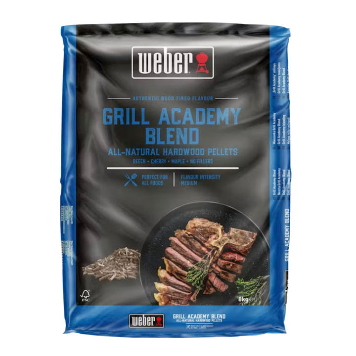 Weber Grill Academy Blend All-Natural Hardwood Pellets