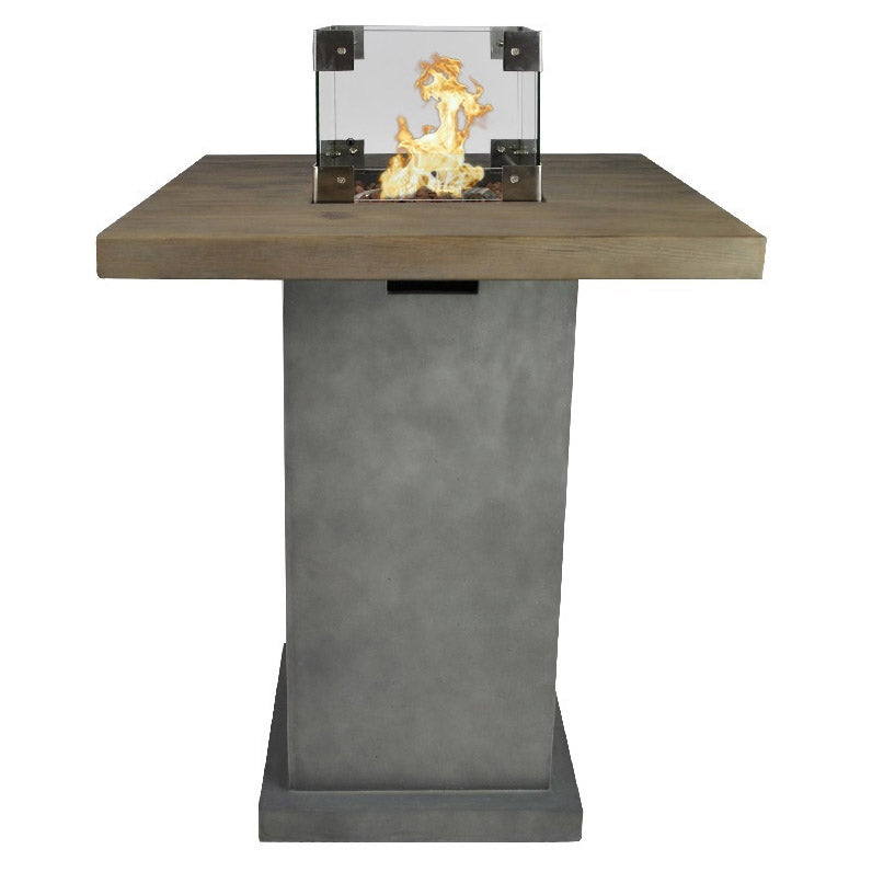 Outdoor Table with Gas fire centre-piece